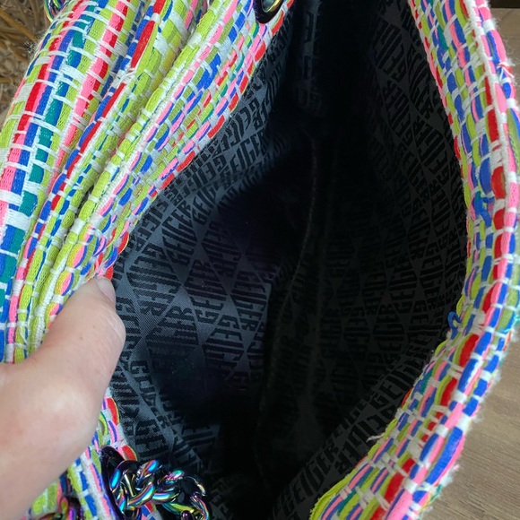 Kurt Geiger London Kensington Tweed Shoulder Bag - Picture 7 of 8